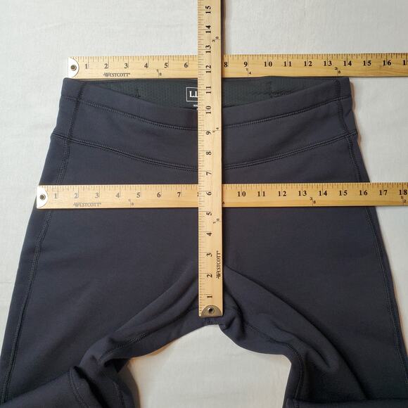 L.L. Bean Women's Size SP PrimaLoft ThermaStretch Fleece Pants Black 506192 - Picture 2 of 8